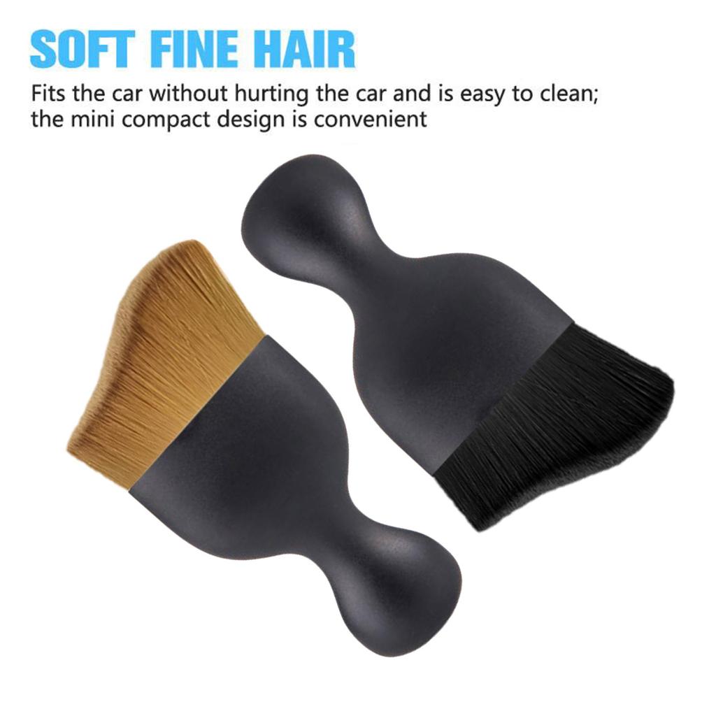 Мягкая щетка для чистки салона автомобиля, для удаления пыли с приборной панели и воздуховодов, детализирующая щетка, инструменты для чистки