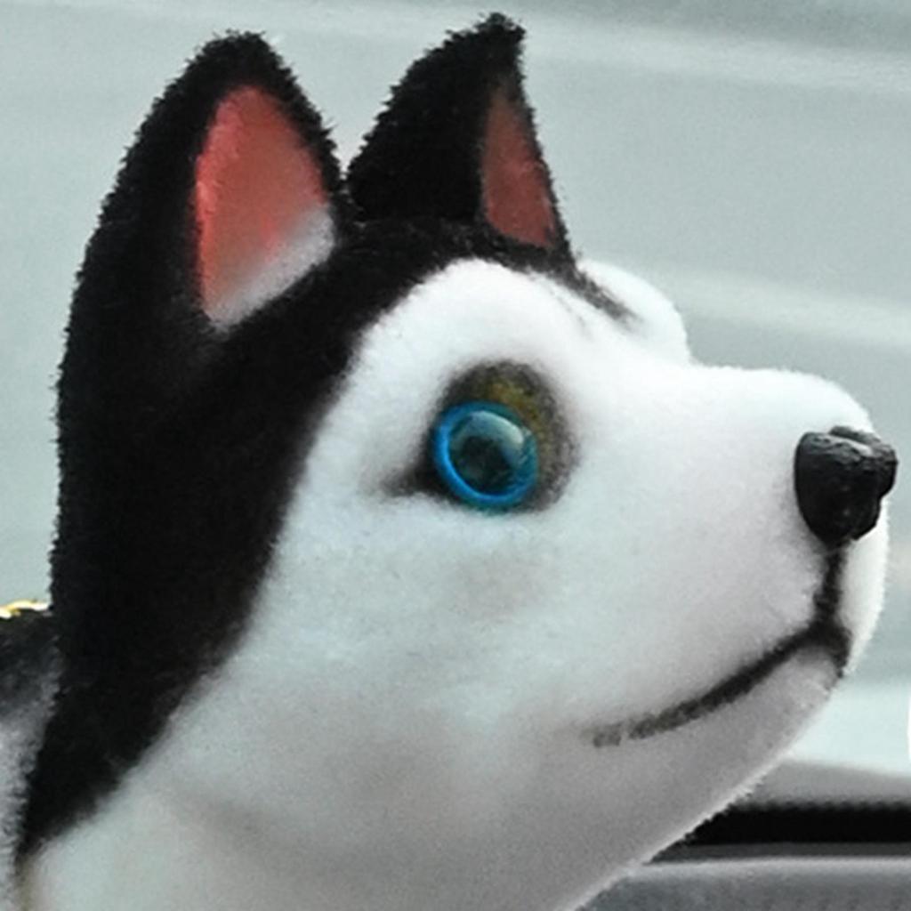 Милая собака с качающейся головой, щенок, кивающая собака для украшения приборной панели автомобиля 