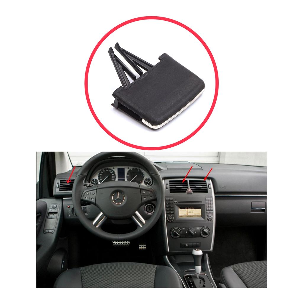 BDP979 Air Conditioner A/C Air Vent Grille Wind Control Button Clips For Mercedes A Class W169 B W245 Sports Tourer A1698301254