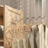 Stainless Steel Clothes Hanger Single Pole Style Multifunctional Clothes Hanger Travel Hotel Drying Hanger Essential Trips