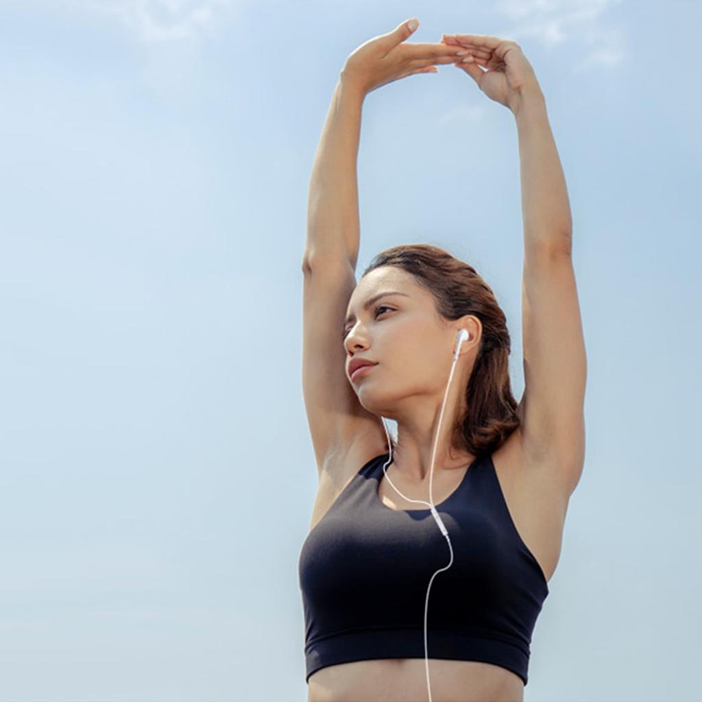 TRkin Earphones Jack Wired Earphones HIFI Sound Quality Volume Control Noise Reduction Microphone Call Possible High Definition Call Volume Control