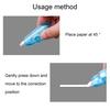 6Pcs/Set Tape Eraser Detachable for Study Compact Translucent Design Glue Tape Useful Multi-functional Lightweight