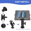 3 Styles Universal Kayak Holder Black Boat Rotating Bracket  Plate Accessories