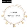 Minimalist Geometric Alloy Necklace With Artificial Pearl Pendant For Casual Women