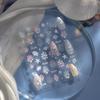 Наклейки для ногтей Tomoni Crystal Diamond, Ракушка и Смешанный стиль для популярных чехлов для телефонов