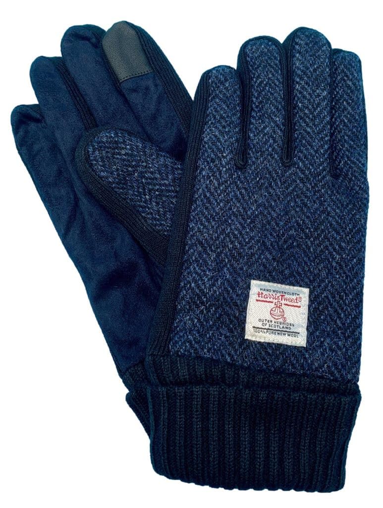 Et Harris Smartphone Boa Navy [nature Evoluer] Gloves, Men's, Compatible, Back,