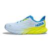 Hoka One One Arahi 6 Удобные Нескользящие Прочные Низкие Беговые Кроссовки Мужские Беговые Кроссовки Ледяно-Синий Вечерний Первоцвет-Зеленый 1123196-IWEP
