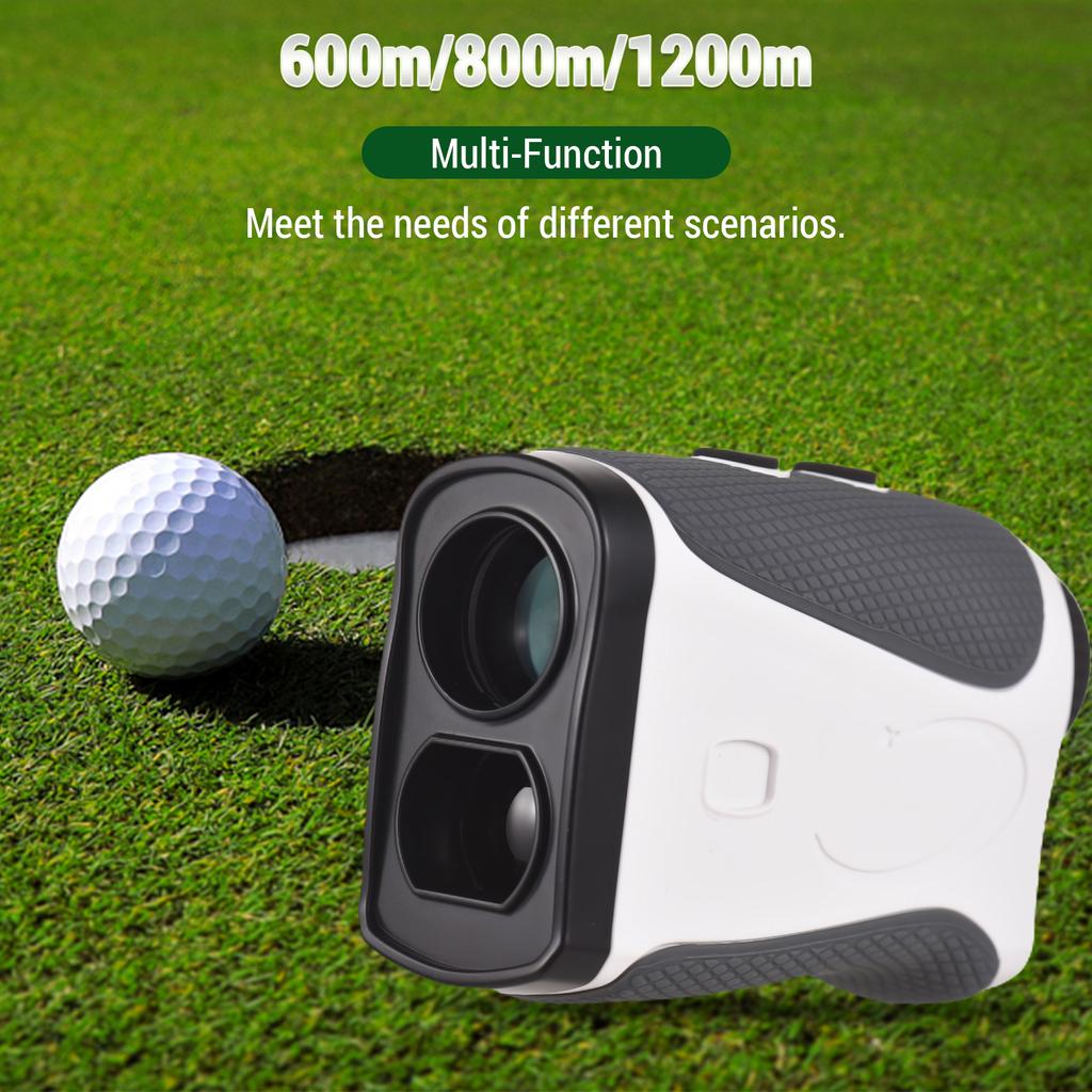 Golf Rangefinder With Slope Telescope 6x LCD 905nm Laser Type C Straight-line Horizontal Vrtical