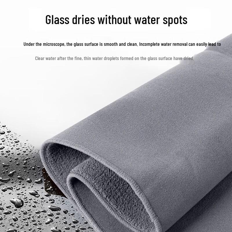 Полотенца из микрофибры и замши Ulehui для чистки автомобиля