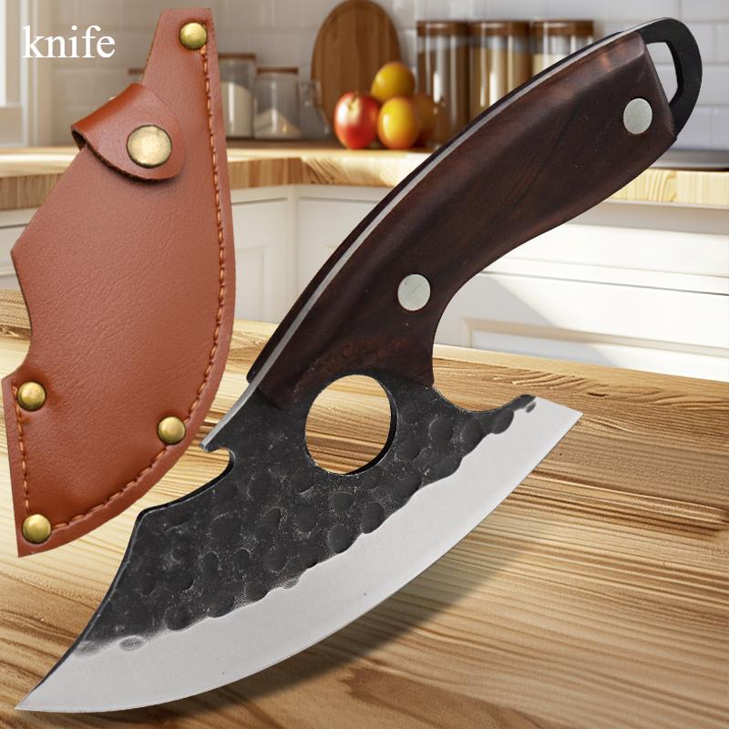 Kitchen Knife Boning Knife Meat Knife Carry Stainless Steel Sharp Meat Knife Professional Fish Killing Knife
