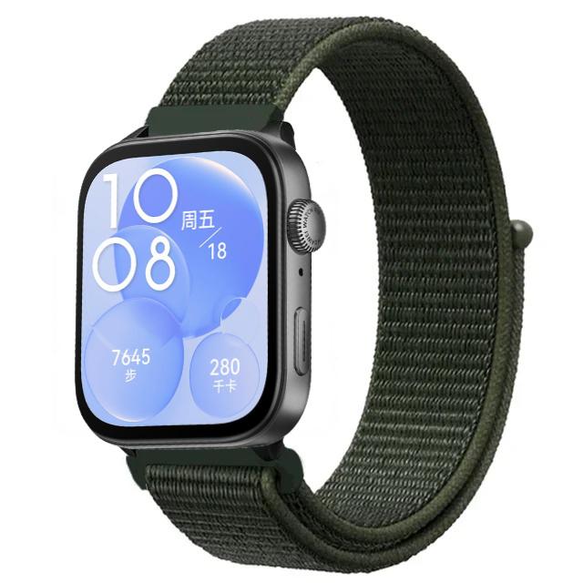 Нейлоновый петлевой ремешок для Huawei Watch Fit 3/4/4 Pro Дышащий спортивный браслет Ремешок для Huawei Watch Fit 4/Fit 4 Pro Браслет Ремень