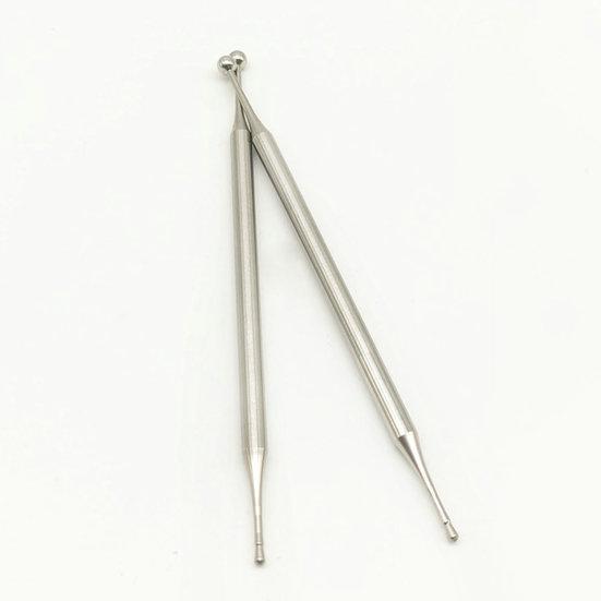 Useful Sturdy Ease Tension Acupoint Massage Pen Stainless Steel Face Reflexology Tool Stick Body Care Supplies