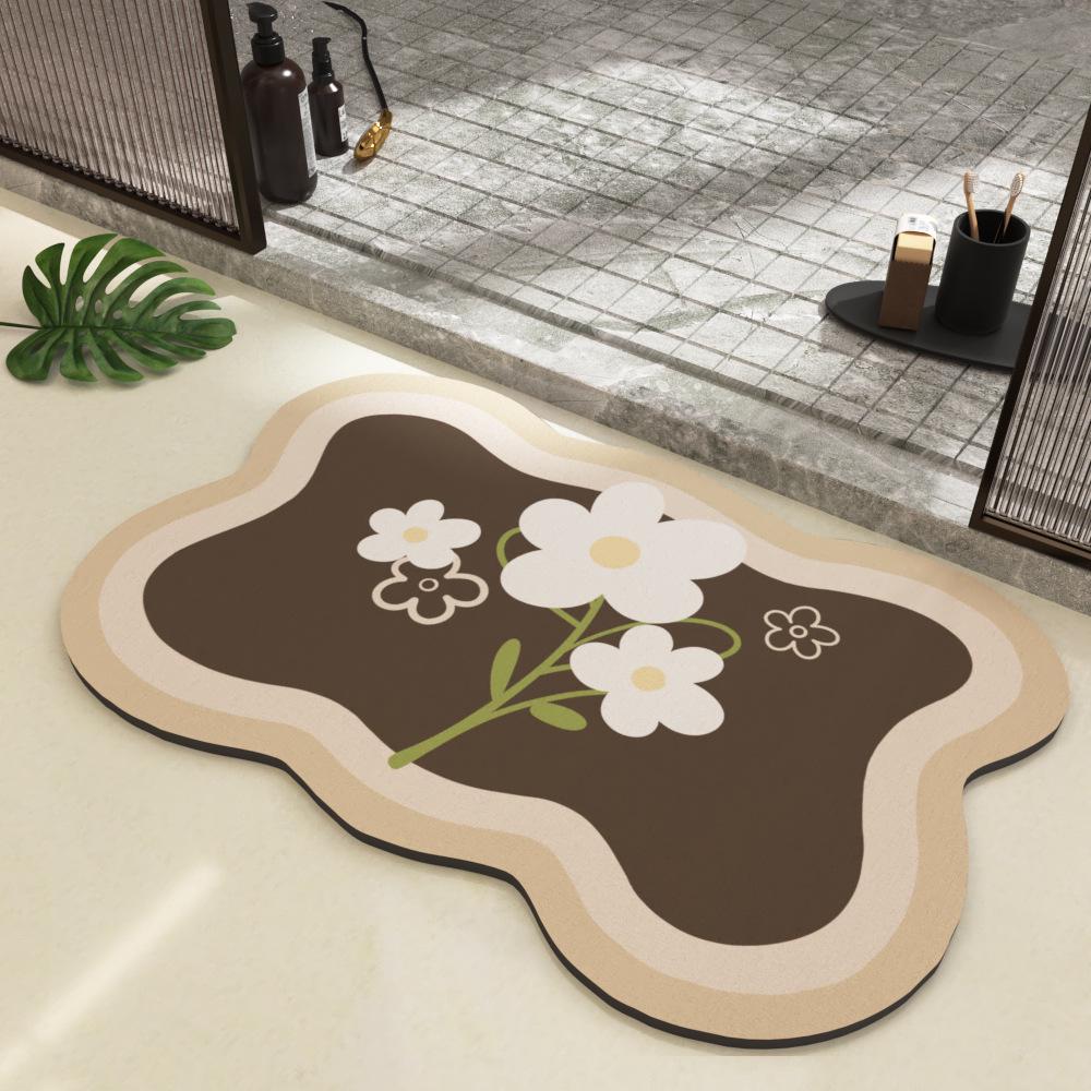 Luxury Absorbent Non-Slip Bathroom Floor Mat