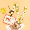 Студенческая кампусная карта чехол мультфильм милый цветок рисовая карта вода карта упаковка игровая карта набор удостоверений личности защитный чехол