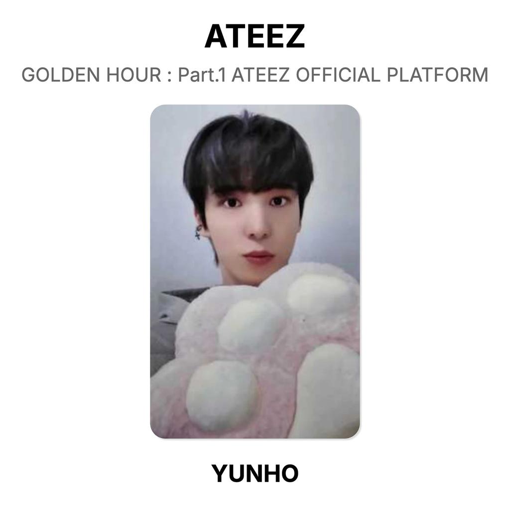 ATEEZ ЗОЛОТОЙ ЧАС : Часть 1 ATEEZ ОФИЦИАЛЬНАЯ ПЛАТФОРМА Официальная фотокарточка
