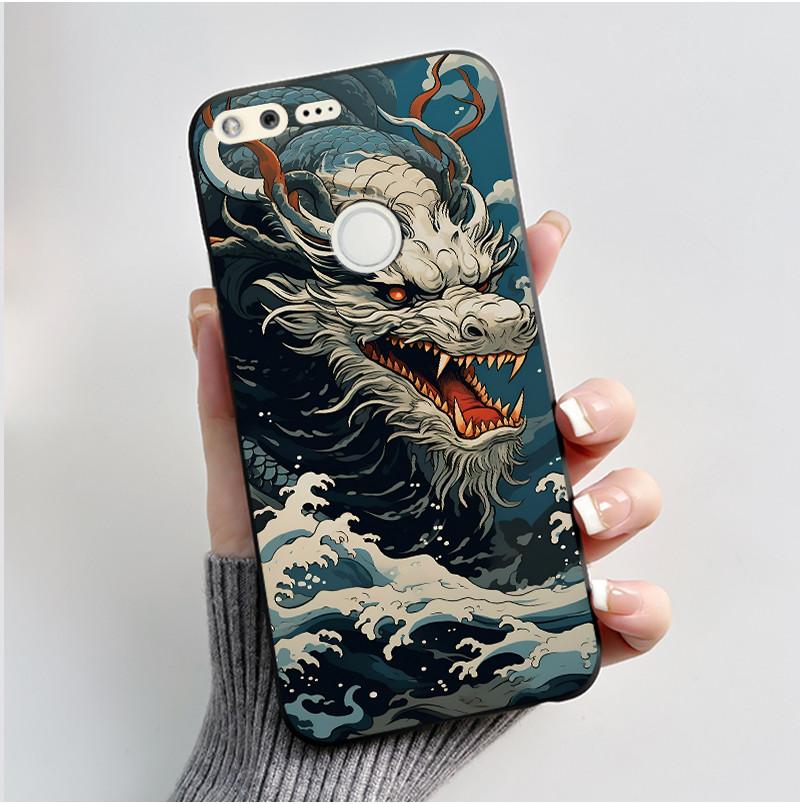 Роскошный Милый Кролик Любовь Мультяшный Забавный Чехол Для Google Pixel XL Pixel1 1 XL Черный Силиконовый Мягкий Чехол Для Телефона Защитная Задняя Крышка