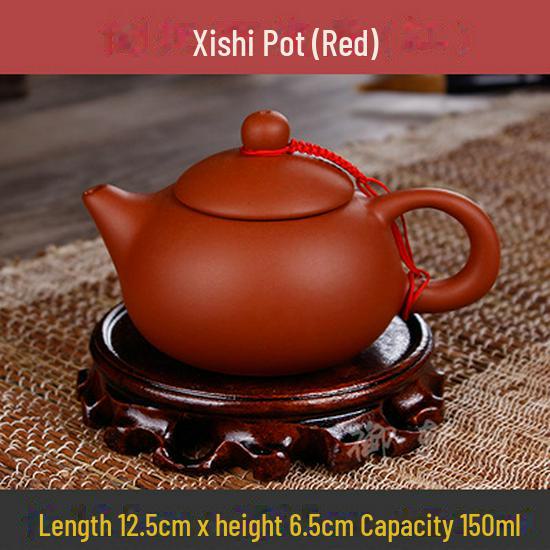 Коллекция чайников из фиолетовой глины: 72 модели, чайники Zhuni Xishi объемом 120–200 мл, идеально подходящие для утренних рынков