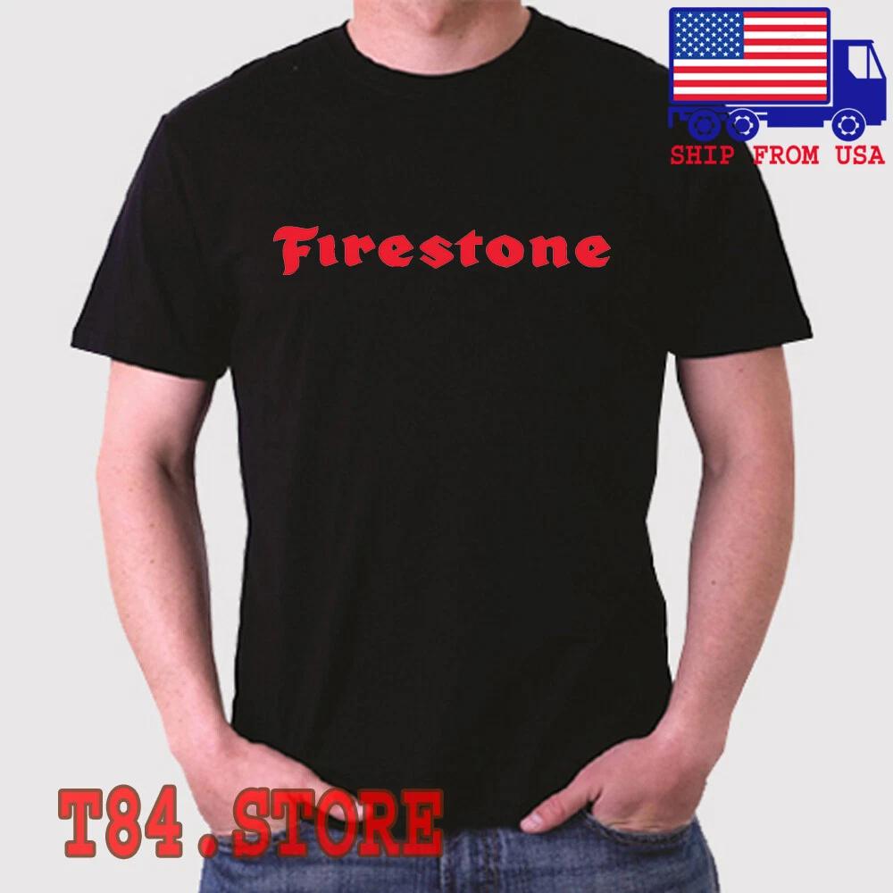 Firestone Tires Company Men's Black Size S to 5XL