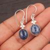 Sodalite Gemstone 925 Sterling Silver Trendy Jewelry Earrings Anniversary Gift EE-6-20