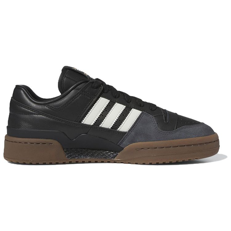 Adidas Forum 84 Low CL Black Ivory Gum Кроссовки унисекс Core-Black IG3770