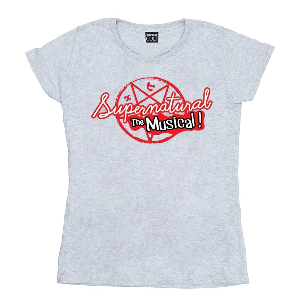Supernatural Womens/Ladies The Musical Cotton T-Shirt