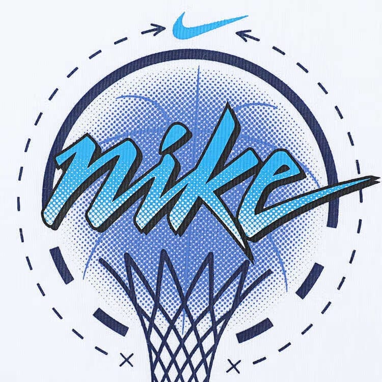 Nike Swoosh T Shirts Men's White Crew Neck Moderate IB4331-100