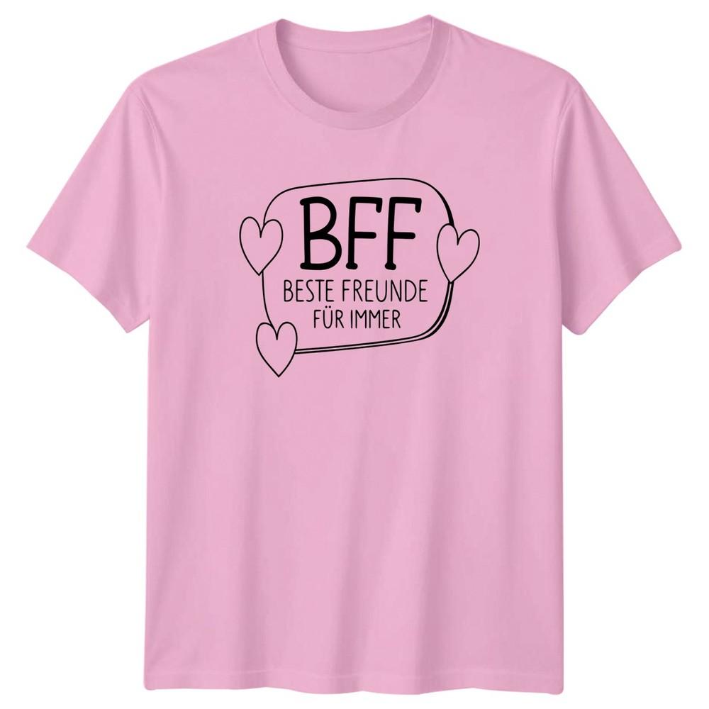 Bff Лучшие Друзья Навсегда Футболка GerUnisex Подарок на Дружбу Для Него и Для Нее