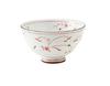 Floret Vine Arabesque (red) UK Aoi-shaped Bowl [11×6.5cm] Lightweight Tableware KOPUAKO
