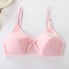 Cotton Girls Bras Cute Cartoon Children Bra Breathable Teenage Girls Brassieres Soft Girl Training Bra Tops Underwear