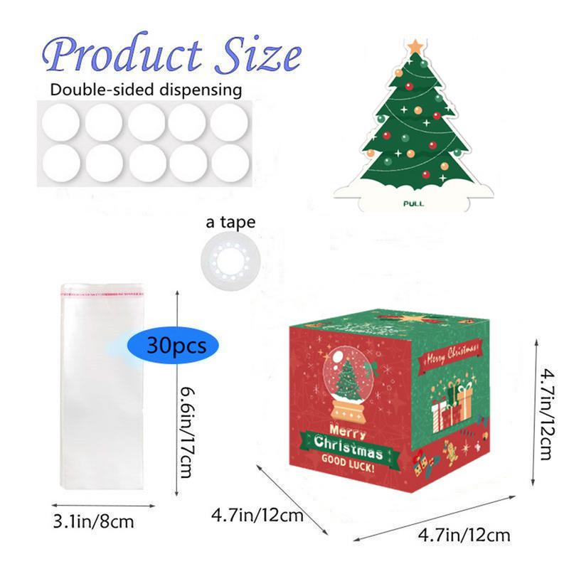 Рождественские копилки Выдвижные копилки Счастливая Рождественская копилка Веселая праздничная копилка для денег Забавная праздничная креативная Рождество