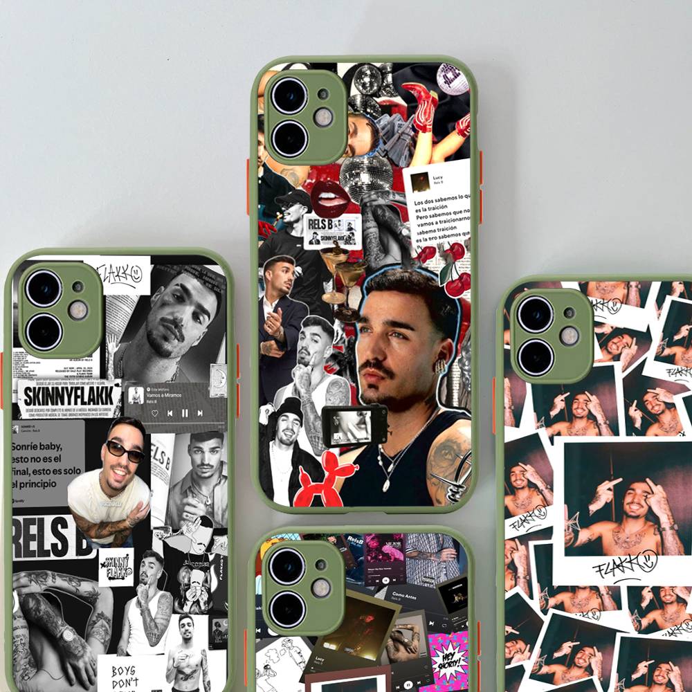 Singer R-Rels B Albums Phone Case For iPhone 16e 16 15 14 13 12 11 Pro Max X XS MAX Plus Spuerstar Matte Cover