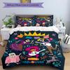 3pcs Coco Disney Quilt Set - Soft and Comfortable Bedroom, Guest Room and Dorm Decor Bedding Set 1 Quilt Cover + 2 Pillowcases.B008
