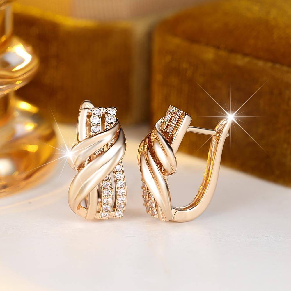 Этнические серьги-капли геометрической формы золотого цвета для женщин, роскошные серьги с цирконом, повседневные изящные украшения