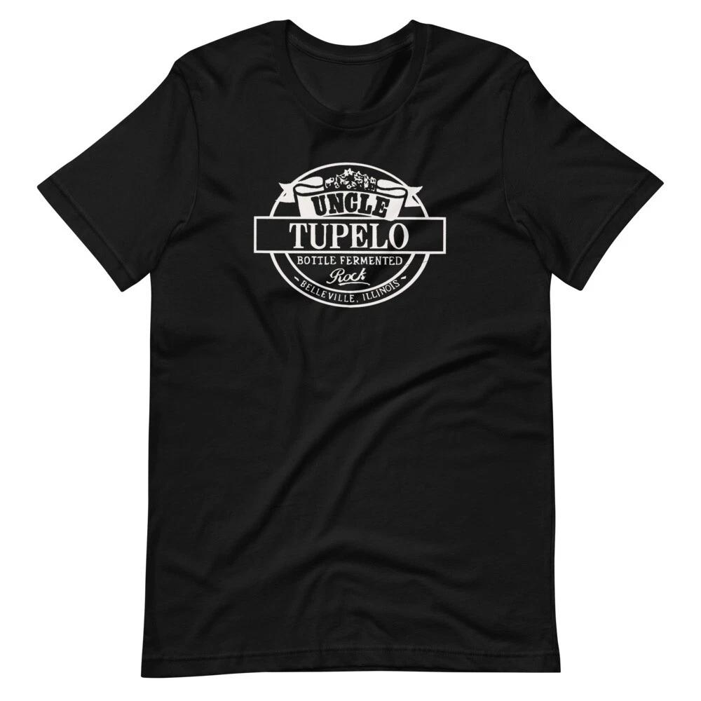 UNCLE TUPELO Band Black Graphic Tee Short-Sleeve Unisex T-Shirt