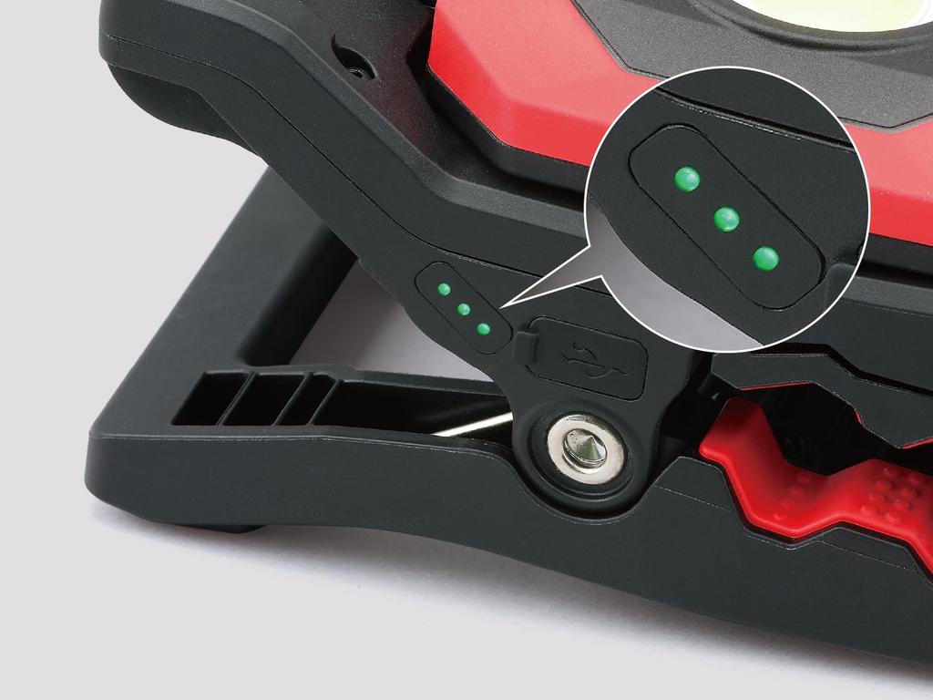 Kyoto Tool (KTC) Rechargeable LED Clamp Light, 1600lm, AL812L