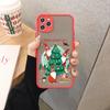 Новогодний Чехол для Телефона Санта-Клаус для IPhone 14 13 12 11 Pro Max Mini 15 Pro Max XS XR X 15 14 8 7 Plus Милые Задние Крышки