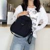 Nylon Cloth New Solid Color Fashion Leisure Travel Large Capacity Lightweight Single Shoulder Double Shoulder Women's Backpack