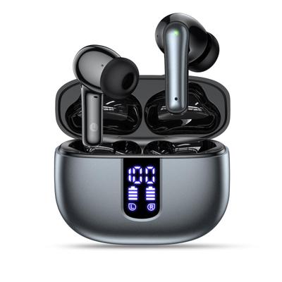 Беспроводные Bluetooth-наушники с до 48 часов воспроизведения и светодиодным дисплеем