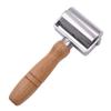 25/60/100mm Press Edge Roller, Leather Craft Glue Laminating Tool Leather Edge Creaser Smoother Steel Iron Roller