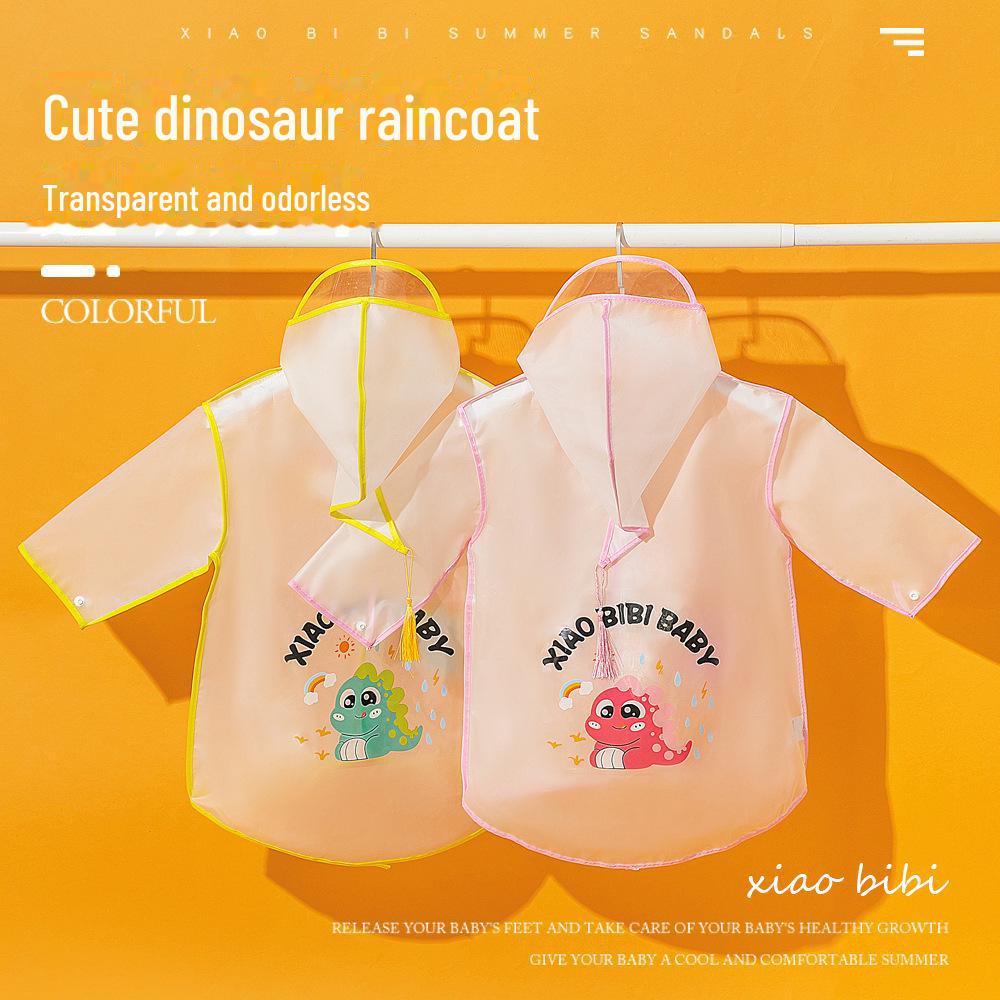 Очаровательный мультяшный водонепроницаемый плащ для малышей и детей постарше - унисекс-дизайн для мальчиков и девочек