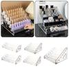 1pcs Transparent Display Stand Storage Rack Cosmetic Organizer Tray Display Holder Stepped Lipstick Desk Storage