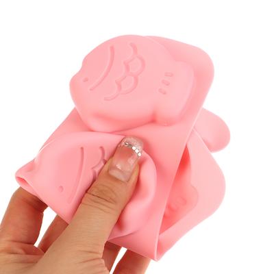 6 отверстий мультфильм маленькая рыбка силиконовая форма для торта форма для мыла ручной работы Diy шоколадный пудинг желе помадка инструмент для украшения торта