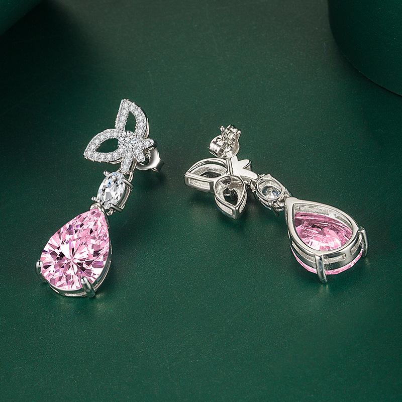 Sace Gems Классические серьги из медного сплава с цирконом, женские ювелирные изделия, свадебный подарок для вечеринки