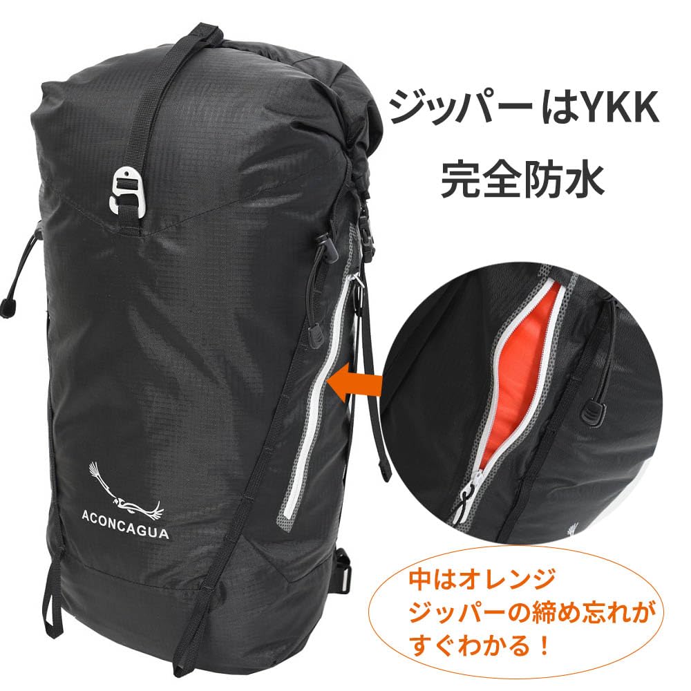 Aconcagua Iguazu Сверхлегкий Полностью Водонепроницаемый Рюкзак Дневной Рюкзак Сухой Мешок Штурмовой Рюкзак Маленькое Хранилище [Aconcagua] 23+7 л