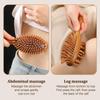 Double Sided Sandalwood Air Bag Comb Anti Static Scalp Massage Wood Comb Head Blood Circulation Nose Comb Brush Curly Hair