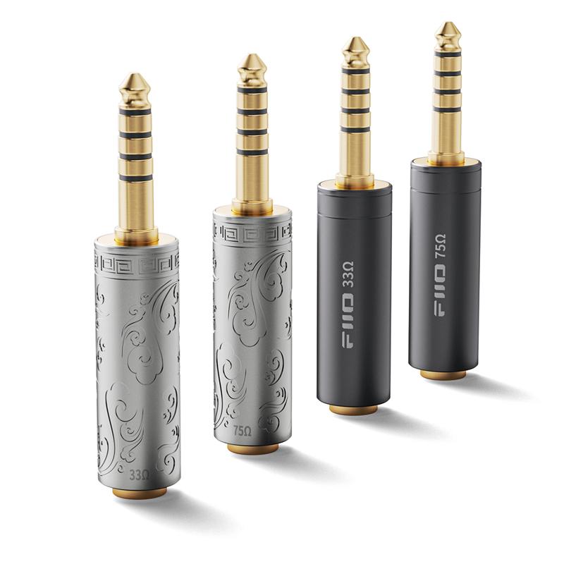 FiiO Заглушка импеданса 33 Ом 75 Ом Разъем 3,5 мм / 4,4 мм IMP-3,5GS/IMP-3,5M/IMP-4,4S/IMP-4,4M/IMP-3,5S/IMP-4,4GM/IMP-4,4GS/3,5GM