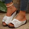 Fashion New Shoes Women Sandals Summer Elegant Shoes Woman Slides Sandals Ladies Wedge Sandals for Women Casual Footwear Slipper Female