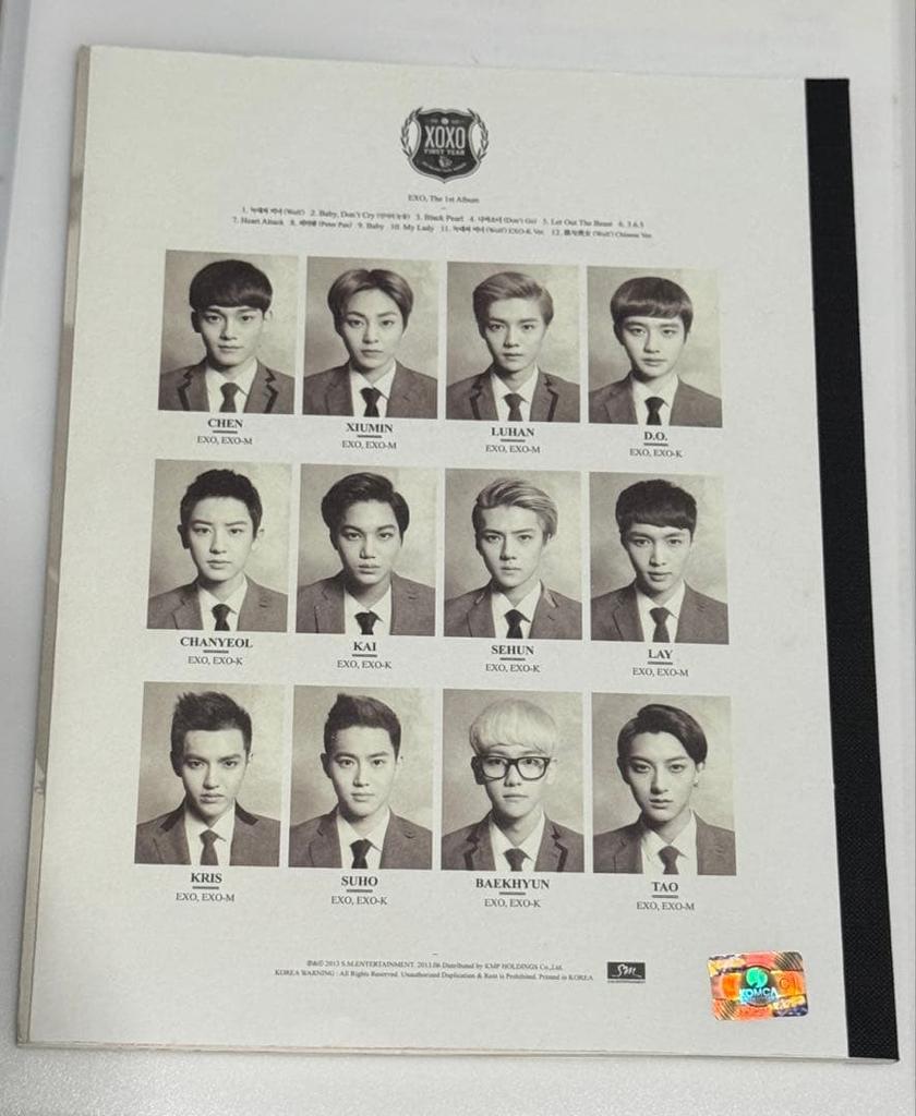 [USED] EXO XOXO Album with Trading Card
