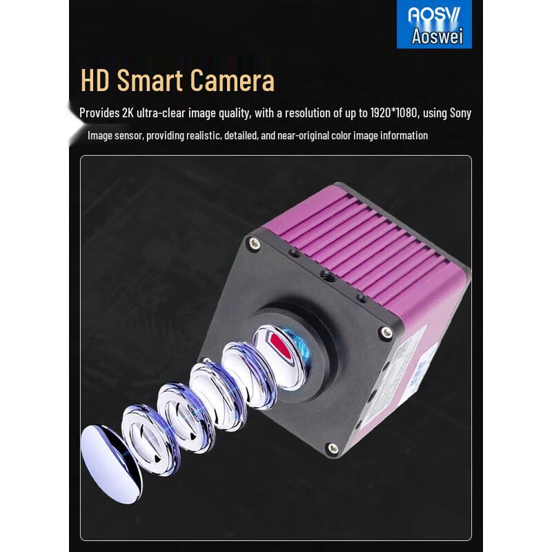 AOSVI Industrial Digital Microscope with Large Depth of Field and Screen