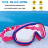 Big Frame Kids Swim Goggles Anti Fog Wide View Swimming Gear for Boys Girls Children Glasses for Swimming Pool